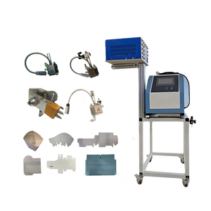 Automatisches Heißschmelz-Sprüh system Zwei Pistolen Programm gesteuerte elektrische Pumpe für chemische Anwendungen Holz koffer - Product Image 1