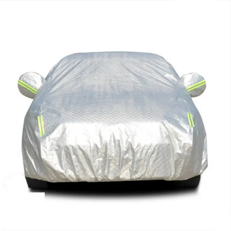 Pas cher Offre Spéciale impression gratuite LOGO non-tissé Suv Uv Protection solaire Oxford étanche à la poussière couverture extérieure de voiture