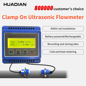 Lorawan Dn100 misuratore di portata digitale dell'acqua Rs485 Wireless modulo di installazione di guida portatile misuratore di portata ad ultrasuoni per arduino acqua - Product Image 2