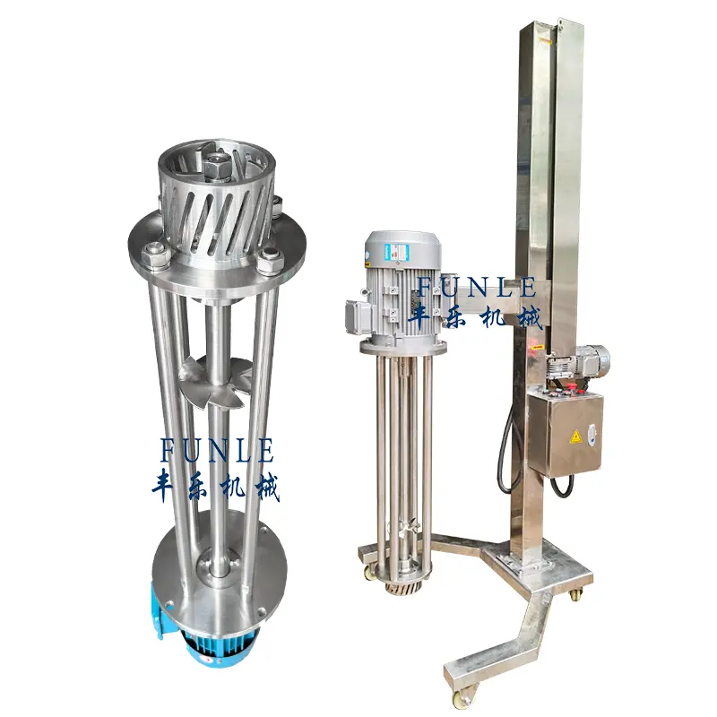 Factory Sale Stainless steel high shear mixer High shear homogenizing mixer for cosmetics cream