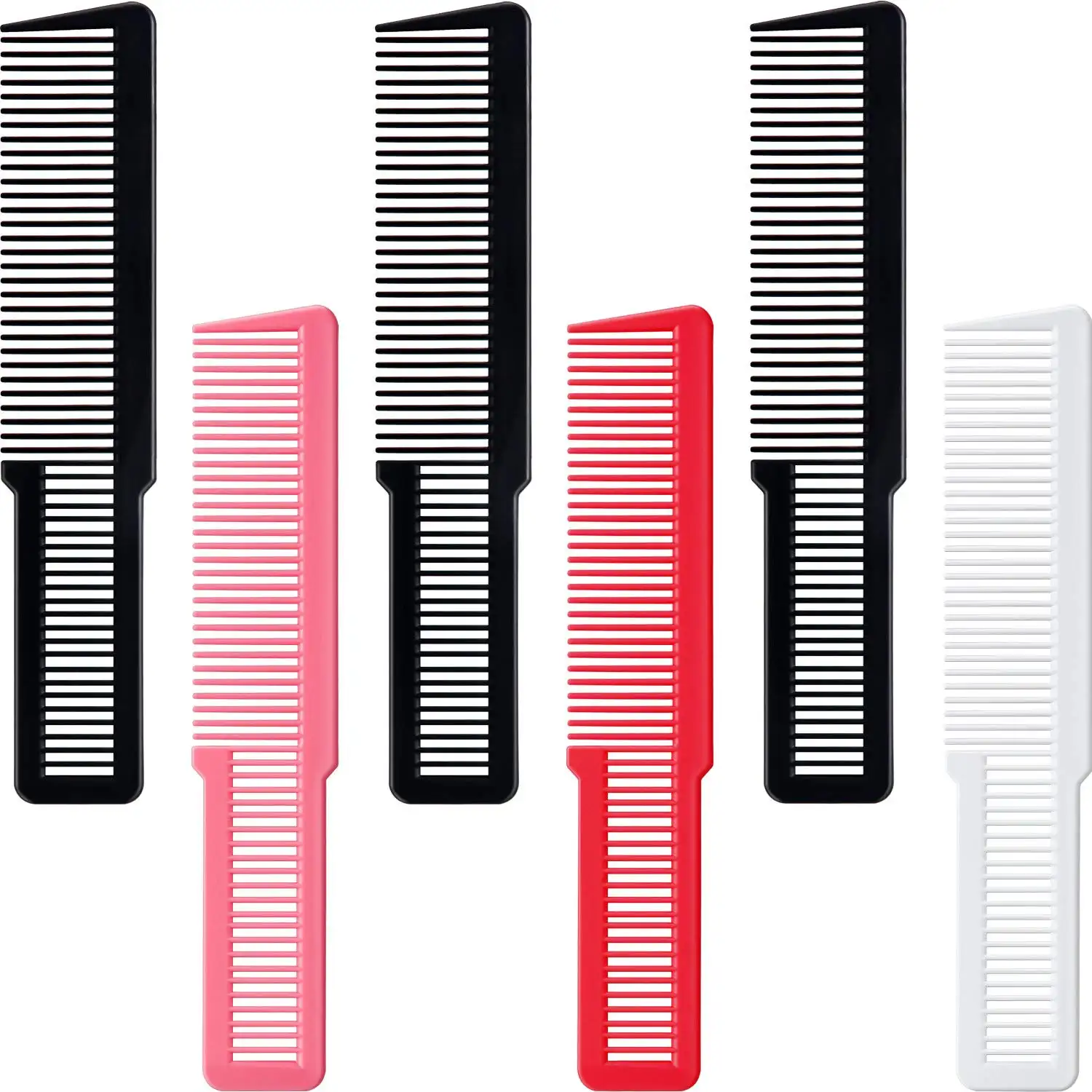 Hair Cutting Comb Fine Tooth Barber Styling Carbon Combs Hair Clipper Cutting Comb for Home & Salon