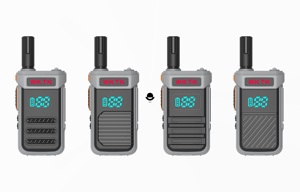 Dualband Headset Computerprogrammierung drahtloser Walkie Talkie für Hotel Restaurant - Product Image 5