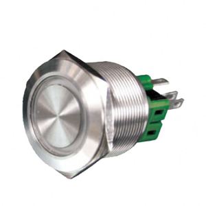 Interruptor de botón de arranque y parada de acero inoxidable a prueba de agua SAIP/SAIPWELL Control - Product Image 3