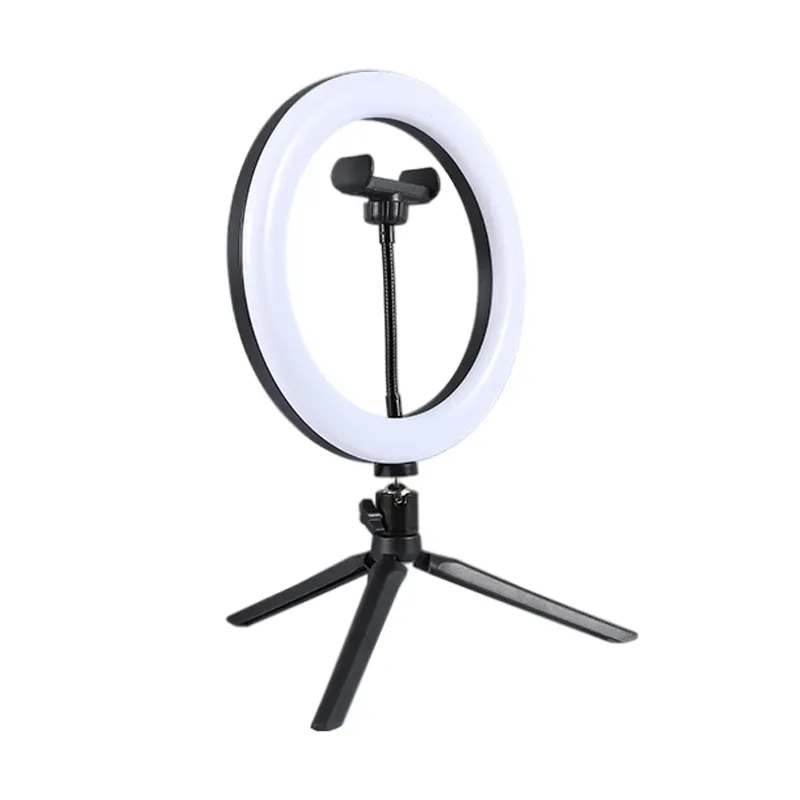 Ringlights de Flash de la Cámara Selfie palo fotográfico iluminación Vlogging Kit 12 18 pulgadas estudio Aro Led teléfono trípode de vídeo anillo luces