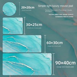 New Large Mouse Pad <strong>Simple</strong> Creative <strong>Computer</strong> <strong>Keyboard</strong> Pad Thickened Lock Edge Non-slip Desk Mat - Product Image 5