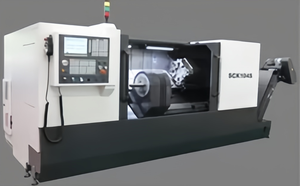 Bidirektion ales Hochleistungs-CNC-Drehmaschine system SCK104S mit spezieller Programmierung für industrielle Anwendungen - Product Image 4