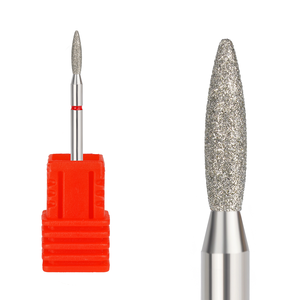 High Quality Manicure Machine Medium Diamond Russian Nail <strong>Drill</strong> <strong>Bits</strong>