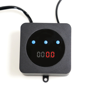 5 V schwarzer Eingang Flüssigkeitsdurchflussdetektion und Überwachung Wasserdrucksensor medizinischer Wasserstand-Durchflusssensor mit LED-Bildschirm - Product Image 3