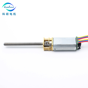 16mm Micro DC Geared Motor <strong>1</strong>-1000 Gear Ratio 3V-12V Voltage 10-2000 RPM <strong>4</strong> with <strong>Encoder</strong> M4 Threaded Shaft - Product Image 3