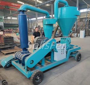 Maquinaria de transporte de carga y descarga Máquina de succión de grano de maíz Sistema de transporte de transportador neumático para muelle - Product Image 6