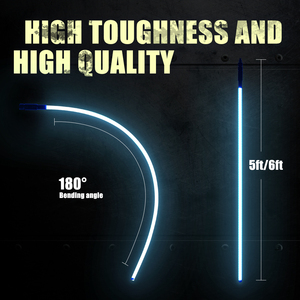 ผลิต3ft LED แส้แสงที่มีการตัดการเชื่อมต่ออย่างรวดเร็วเสาอากาศแสงสำหรับ RZR Can-Am Polaris UTV ATV อุปกรณ์เสริม - Product Image 4