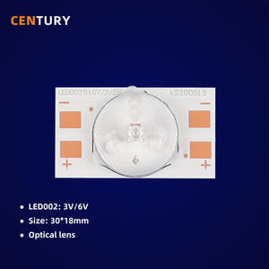 Tiras <strong>LED</strong> Para TV LED004LG-DX <strong>LED</strong> Square Lens Lamp Bead Modification 3V 6V Universal Repair TV Assembly Machine Modification Bar