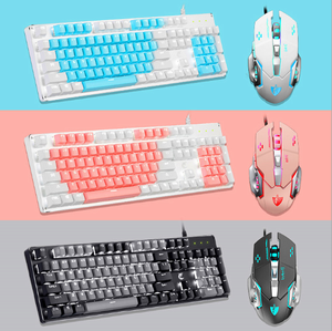 Office Wired <strong>Keyboard</strong> and Mouse Color Mixed <strong>Keyboard</strong> - Product Image 2