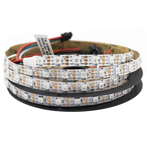 WS2812B 30/60/74/96/100/144 pixel/led/m Intelligente ha condotto la striscia pixel, nero/Bianco PCB,WS2812 IC;WS2812B/M,IP30/IP65/IP67 DC5V - Product Image 1
