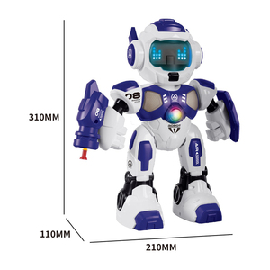 2024 Neuester RC-Schieß roboter intelligent mit Musik tanz pädagogische Roboter programmierung für Kinder - Product Image 5