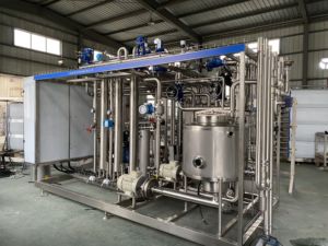 Hoch effizienter Pasteur isierer 500-20000l/H Für Eiscreme Verarbeitung linie kunden spezifische Pasteur isierungs maschine für Milch/Joghurt/Fruchtsaft - Product Image 6