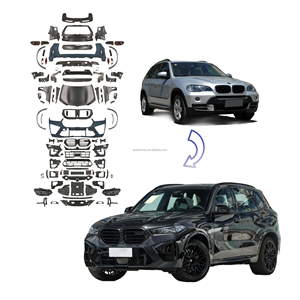 Factory Directlt Sale for <strong>BMW</strong> X5 <strong>E70</strong> Bodykit 2006-2013 Upgrade to X5M G05 F95 <strong>LCI</strong> Facelift 2025 Bumper LED Headlight Taillight - Product Image 1