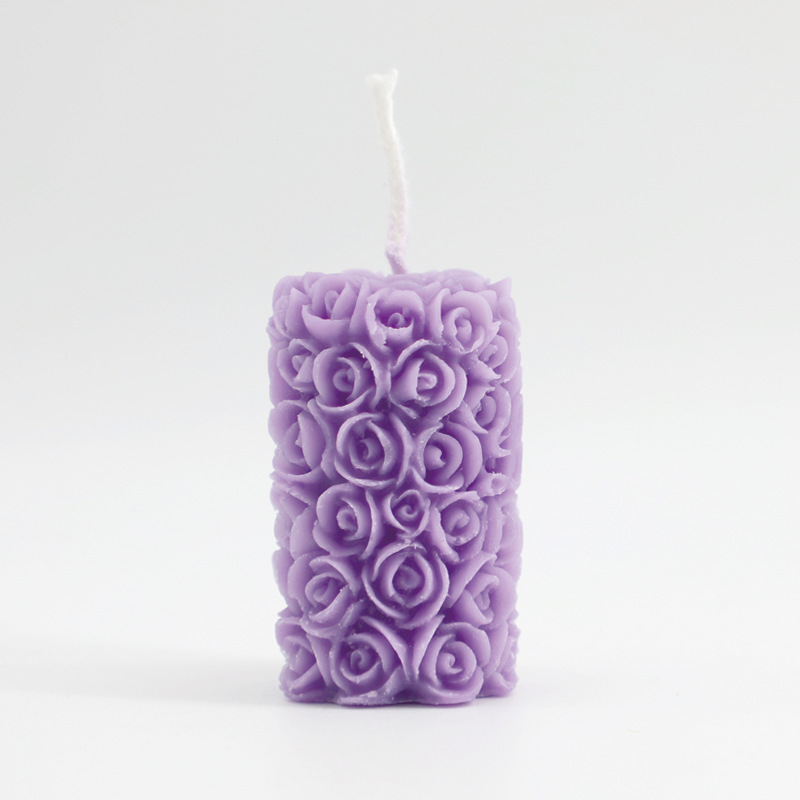 Rose Pilier Violette - Poire Anglaise et Orchidée Azur