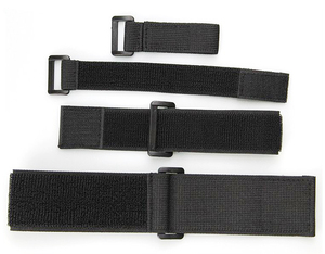 Correa de cincha de sujeción reutilizable correa de gancho y bucle elástico con hebilla - Product Image 2