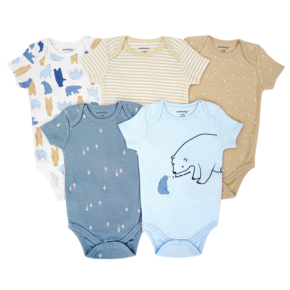 Forest parent-child bear (1 set = 5 pieces)