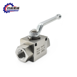 Ball Valve Manuelles Hochdruck-Hydraulik Kugel Hahn Aus Kohlenstoffs Tahl KHB-G1/2 F304 32MAP