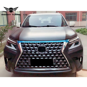 Gx460 2020 Facelift Car Bumpers With Lights Bodykit 2008-2020 for Toyota Prado Fj150 Body <strong>Kit</strong>