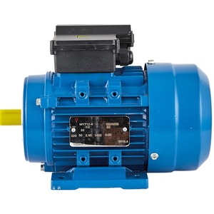 Benim serisi tek fazlı kapasitör NMRV075 solucan düşürücü ile elektrik motoru çalıştırmak, 80B5/B14 giriş flanş, çıkış 28mm