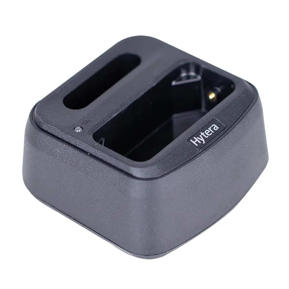 Cargador de escritorio CH20L16 Hytera Dual de dos bolsillos para baterías de iones de litio BL3101 para Walkie Talkie PNC370 PoC Radio