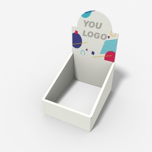 Custom Color Printed Retail <strong>Design</strong> <strong>Box</strong> Top <strong>Display</strong> Stand <strong>Box</strong> Promotion Folding Cardboard Paper Counter <strong>Box</strong> - Product Image 5