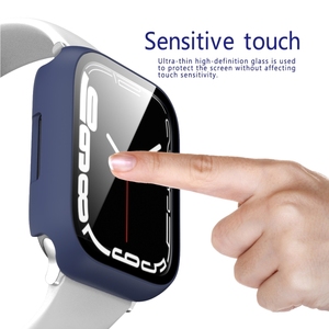 Apple Watch serisi 8 45mm ekran koruyucu 3D radyan temperli cam kasa - Product Image 4