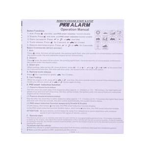 Kit di sistema PKE Push Start con un pulsante con ingresso passivo senza chiave con avviamento remoto del motore di sicurezza Auto parti e accessori per veicoli di sicurezza - Product Image 4