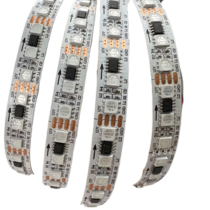 5m DC12V WS2818 LED Digital Pixel Strip 96leds/m;32 pixel/m 10mm Wide PCB 5050 SMD RGB Full Color IP20/IP65/IP67 - Product Image 2