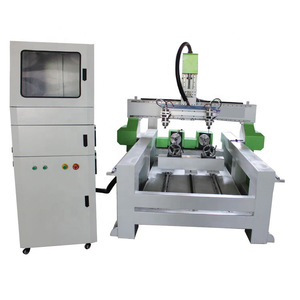 新Stype 1325 4轴3d多头4轴木材Cnc路由器，带旋转车床Cnc路由器 - Product Image 2