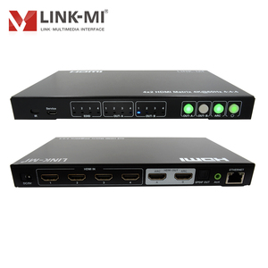4x2 <strong>HDMI</strong> <strong>Matrix</strong> With Audio Extract Support 4K60Hz, 18Gbps, 3D, CEC, ARC, EDID, Downscaler, SPDIF/Analog <strong>HDMI</strong> <strong>Matrix</strong> <strong>4</strong> in <strong>2</strong> out - Product Image 1