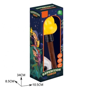 Mới nhất trẻ em Torch đồ chơi Playhouse công cụ nhựa Pin hoạt động Toy Torch cho trẻ em với âm thanh ánh sáng - Product Image 4
