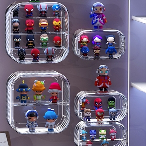 LEGOおもちゃモデルフィギュアアクリル透明ディスプレイケースブラインドボックス収納ボックス壁掛け - Product Image 1