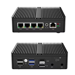 CAIXUNIPC in-tel N5105 Pc yumuşak yönlendirici 4 * LAN 4*2.5G Ethernet portu I226 4 * USB 1 * COM DDR4 fansız güvenlik duvarı ve VPN yönlendirici - Product Image 5