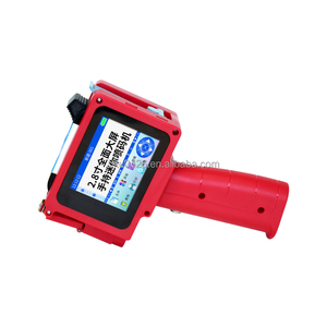 Neuer tragbarer Hand drucker Qr Bar Chargen code Datums nummer Logo Verfalls tinten strahl druckmaschine Etikett Mini drucker Tinten strahl