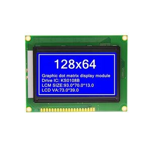Vendite calde 128x64 modulo schermo display lcd a matrice di punti grafici - Product Image 1