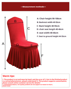 Spandex đàn hồi xếp li ruffles váy khách sạn Wedding party sự kiện ăn uống ghế bao gồm cho nhà tiệc ghế hoặc ghế bao gồm - Product Image 4
