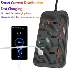 USB-Buchse Multifunktions-Steck platine mit Kabelsc halter Stecker Home porös Smart Custom - Product Image 2