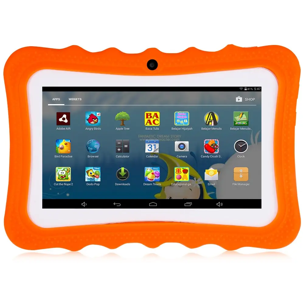 OEM 7 inç wifi eğitim çocuklar çocuklar için tablet pc noel hediyesi öğrenme tablet