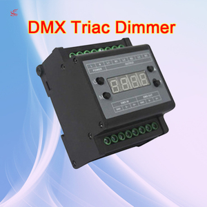 Controlador Led RGB de 3 canales para iluminación de escenario, decodificador Dmx512 de 220V, 3 canales, DMX, tipo riel Triac, Dmx512 - Product Image 2
