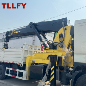 Çin üretici kamyonlar için 25 Ton mobil kamyon üstü vinç hidrolik kollu vinç