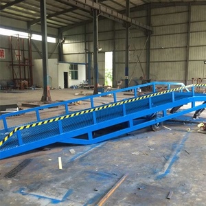 Adjustable Mobile Dock Ramp 10 Tons Hydraulic Mobile <strong>Container</strong> Load <strong>Loading</strong> Ramp - Product Image 2