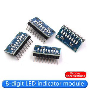Modulo indicatore LED a 8 cifre 3.3V/5V 8 bit blu/rosso anodo comune/catodo - Product Image 6
