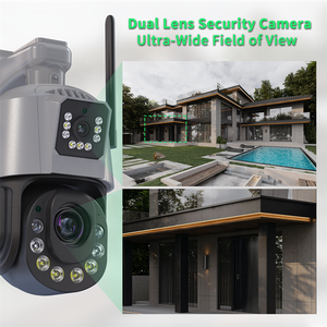 Açık çift Lens PTZ IP kamera 50x 30X Zoom 4K insan algılama kablosuz çift ekran güvenlik kamera - Product Image 2