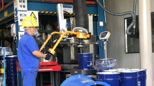Mobile <strong>Loading</strong> and Unloading Row Rubber Block Vacuum Lifting <strong>System</strong> for 20kg Flour Bag - Product Image 5