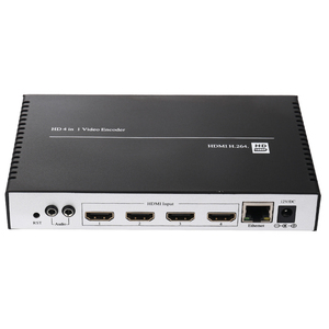 MPEG4 H.264 4 en 1 HDMI codificador de vídeo H.264 4 canales HDMI codificador de vídeo para su emisión en directo - Product Image 4