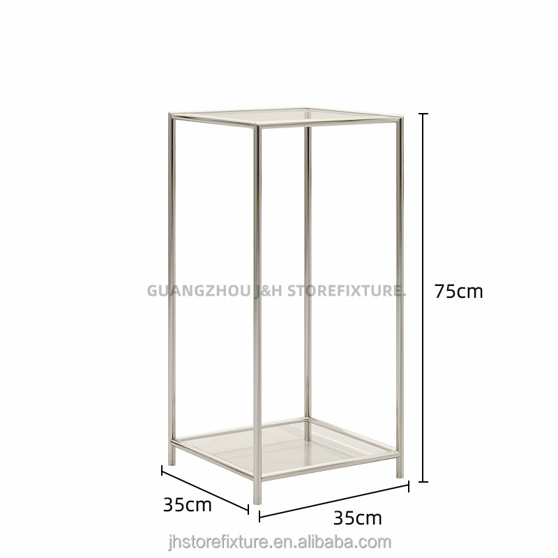 Silver L35*W35*H75CM